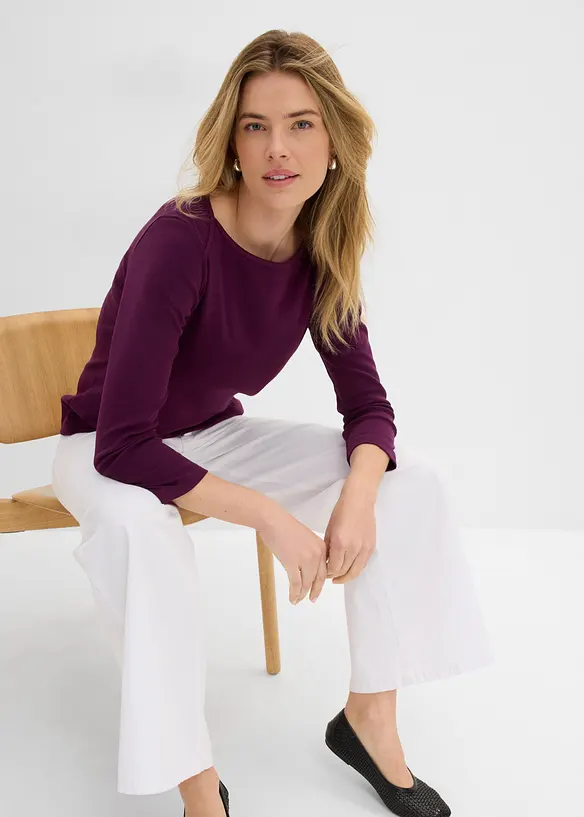 Maglia in puro cotone biologico, bonprix