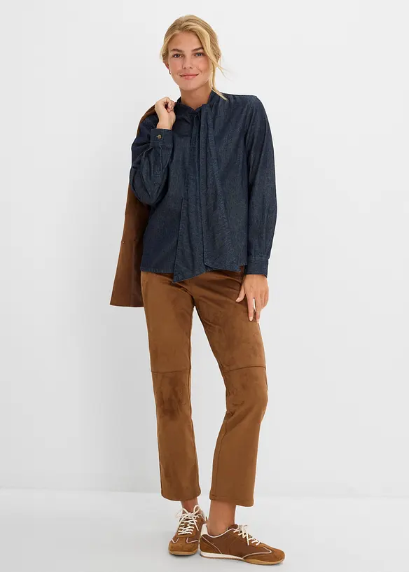 Camicia in jeans di puro cotone, bonprix
