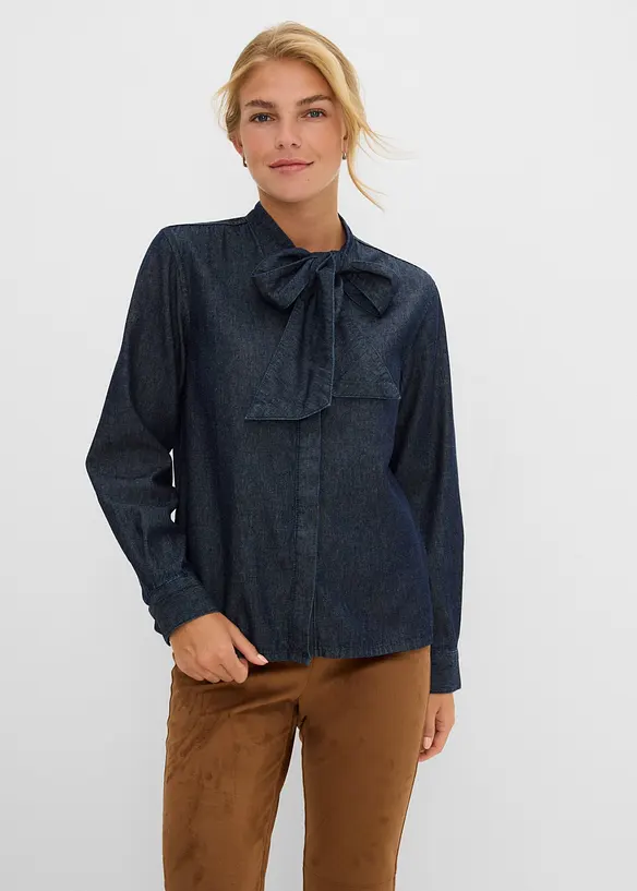 Camicia in jeans di puro cotone, bonprix
