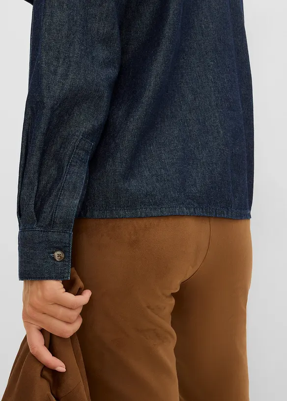 Camicia in jeans di puro cotone, bonprix