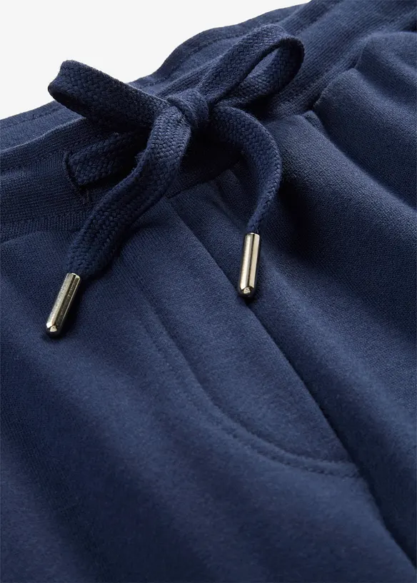 Pantaloni barrel in felpa di puro cotone biologico, bonprix