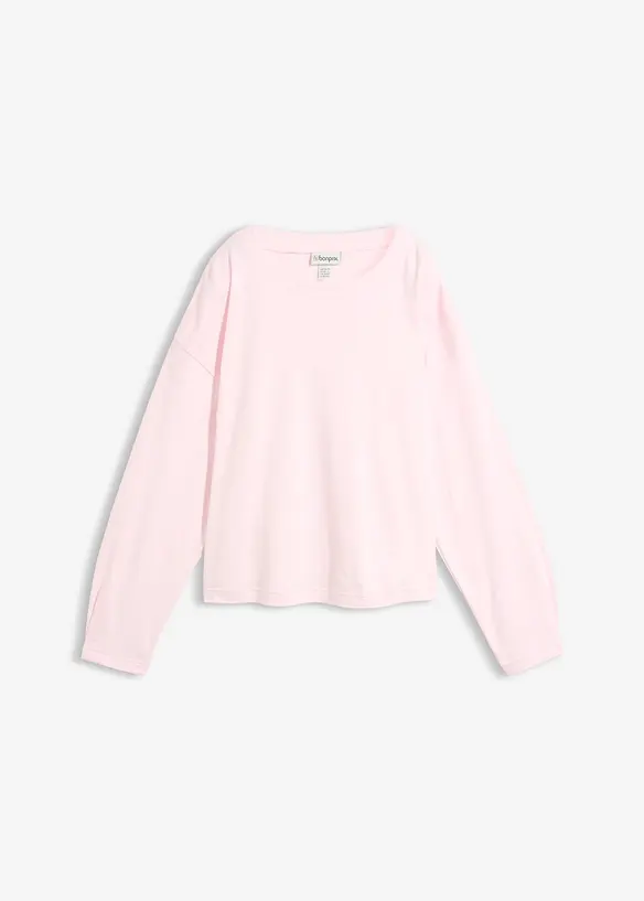 Maglia a maniche lunghe in puro cotone, bonprix