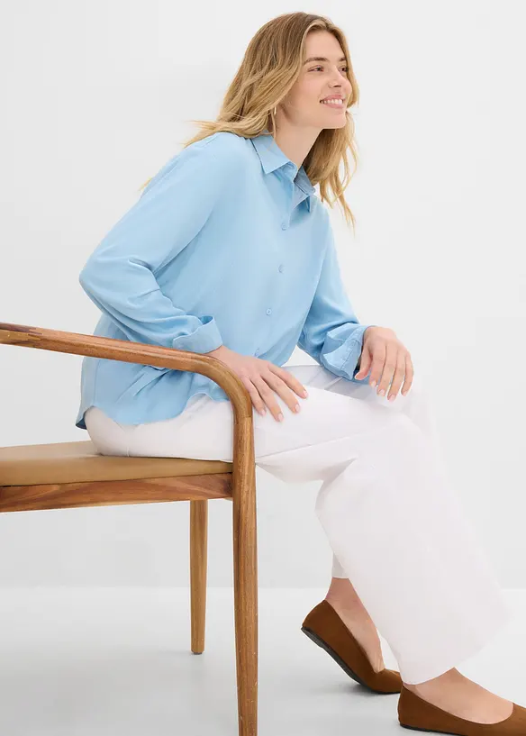Camicia in morbida viscosa, bonprix