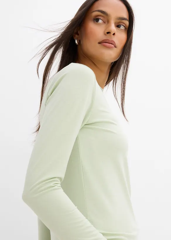 Maglia a maniche lunghe leggera, bonprix