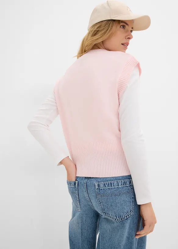 Gilet in maglia oversize, bonprix