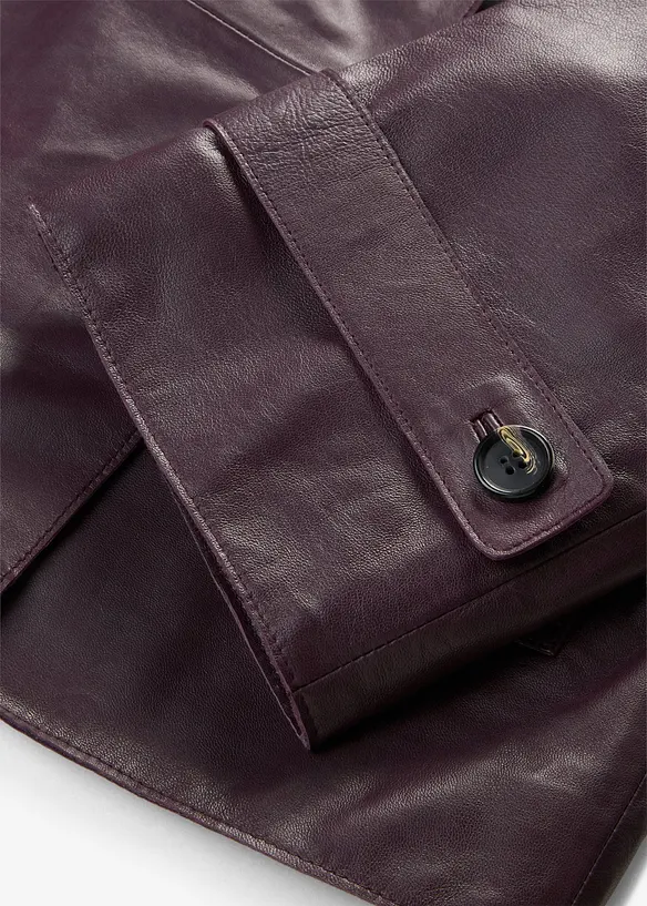 Caban in nappa d'agnello, bonprix