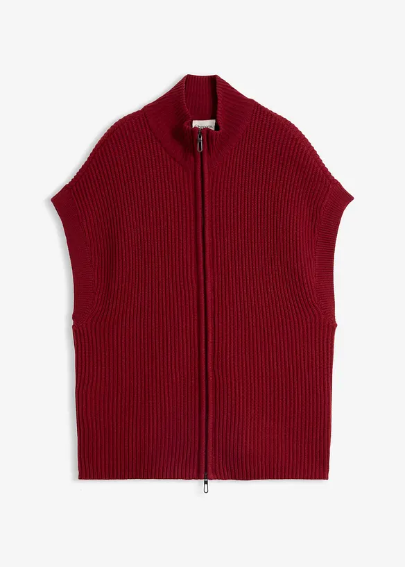 Gilet in maglia di morbido misto lana, bonprix