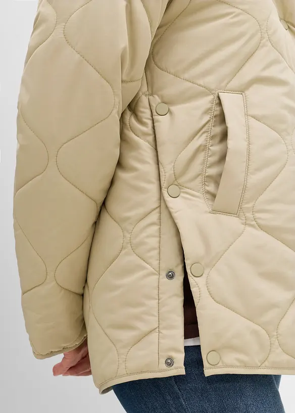 Giacca trapuntata pr&eacute;maman 3 in 1 ultraleggera con inserto babywearing, bonprix
