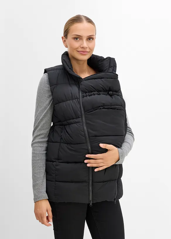 Smanicato imbottito pr&eacute;maman 3 in 1 con inserto babywearing,  idrorepellente (set 3 pezzi), bonprix