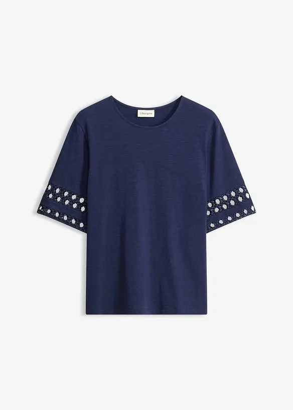 T-shirt in puro cotone, bonprix