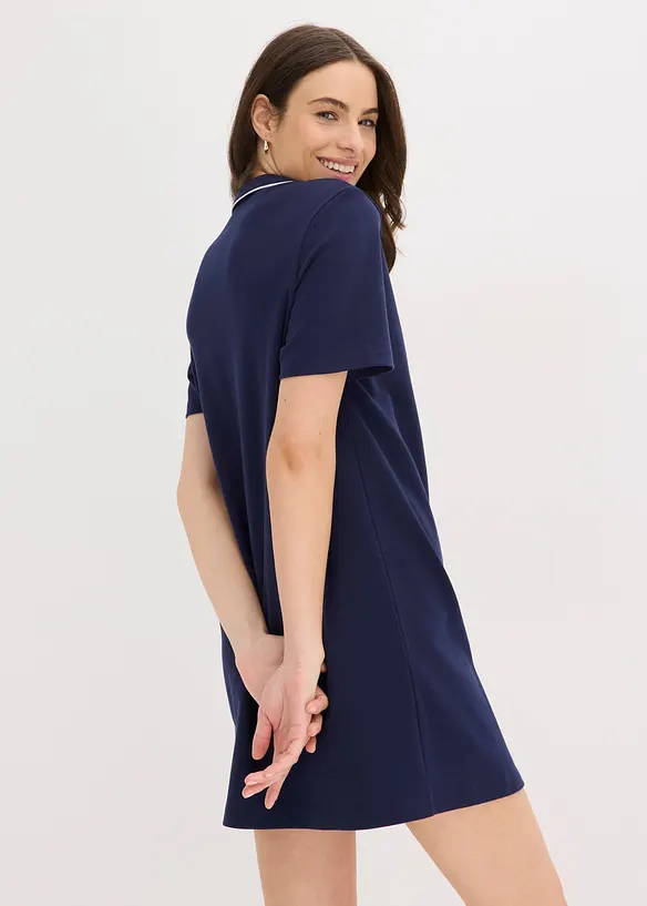 Camicia da notte in puro cotone biologico interlock, bonprix