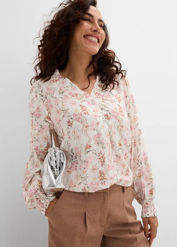 Blusa in viscosa fluida, bonprix