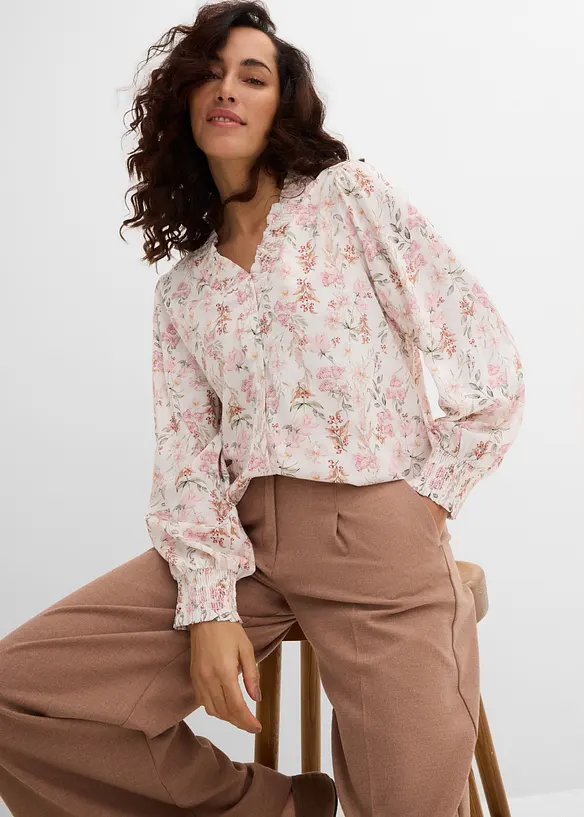 Blusa in viscosa fluida, bonprix