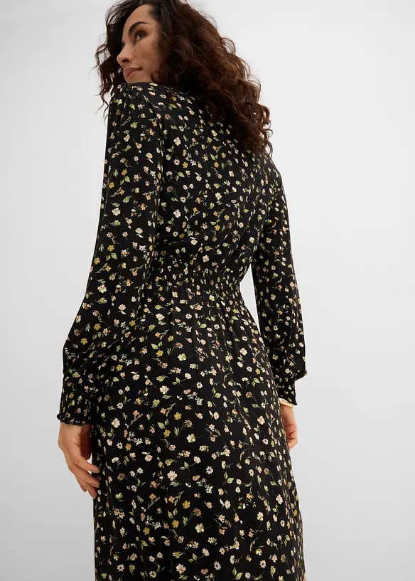 Abito in jersey con scollo rotondo, bonprix