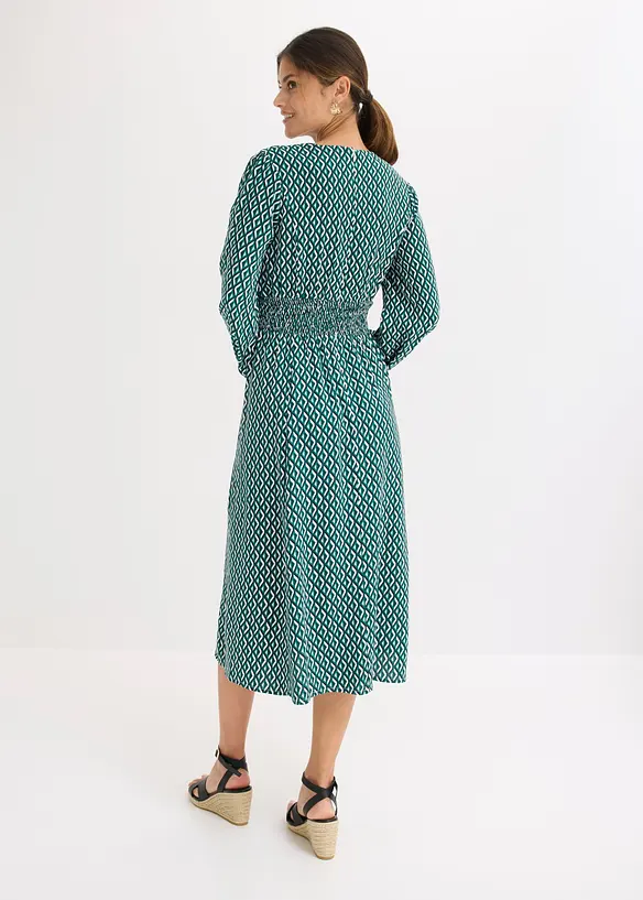 Abito midi in viscosa fluida, bonprix