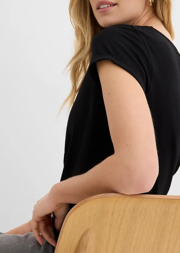 T-shirt in puro cotone, bonprix