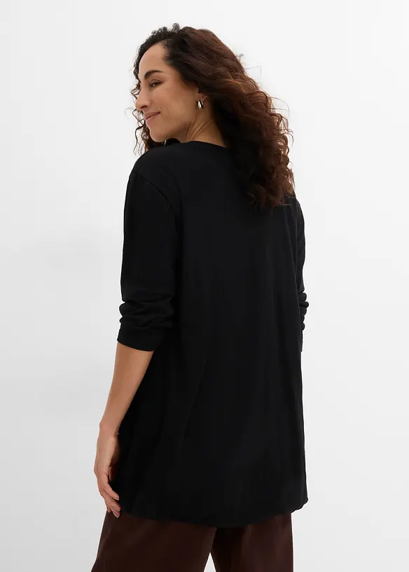Maglia lunga in puro cotone, bonprix