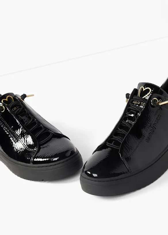 Sneaker Marco Tozzi  con effetto vernice, Marco Tozzi