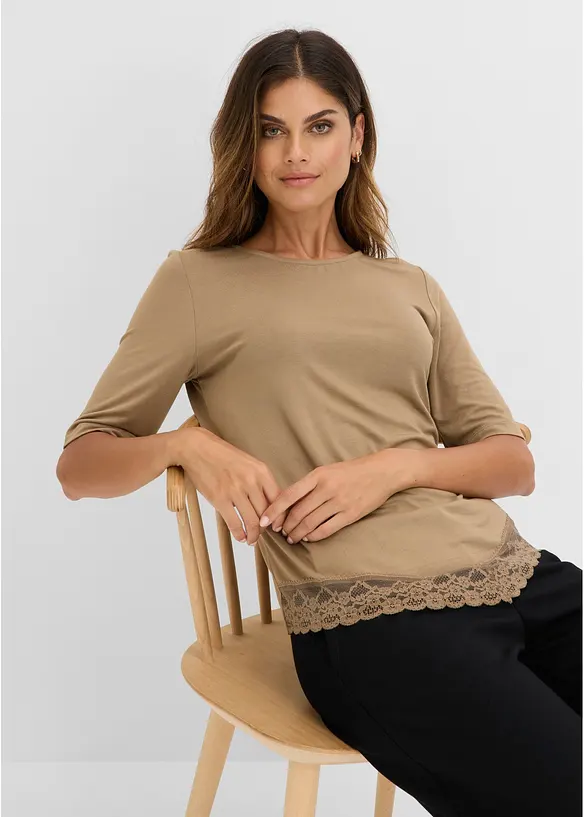 Maglia in viscosa morbida, bonprix