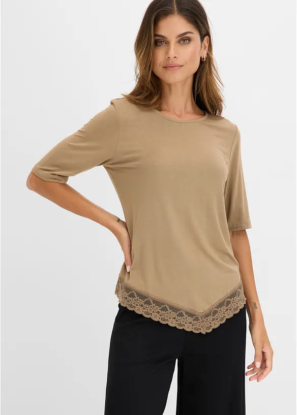 Maglia in viscosa morbida, bonprix