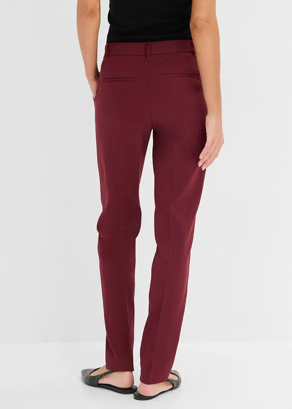 Pantaloni da completo con pieghe stirate, bonprix