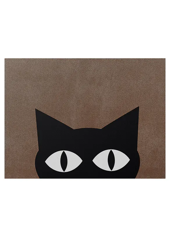 Zerbino lavabile con gatto, bonprix