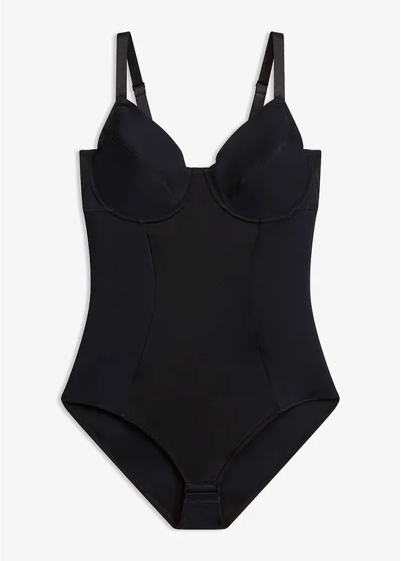 Body con ferretto ed effetto modellante medio, bonprix