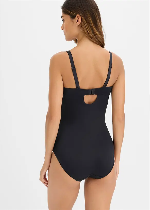 Body con ferretto ed effetto modellante medio, bonprix