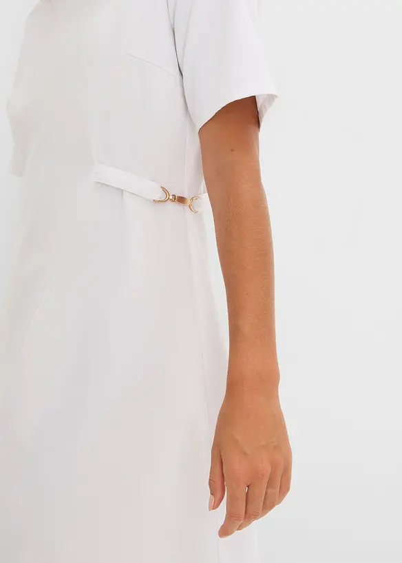 Abito in jeans di cotone elasticizzato, bonprix