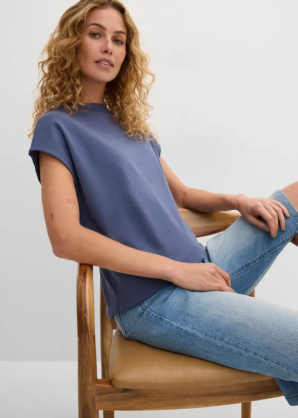 T-shirt in puro cotone biologico (pacco da 2), bonprix