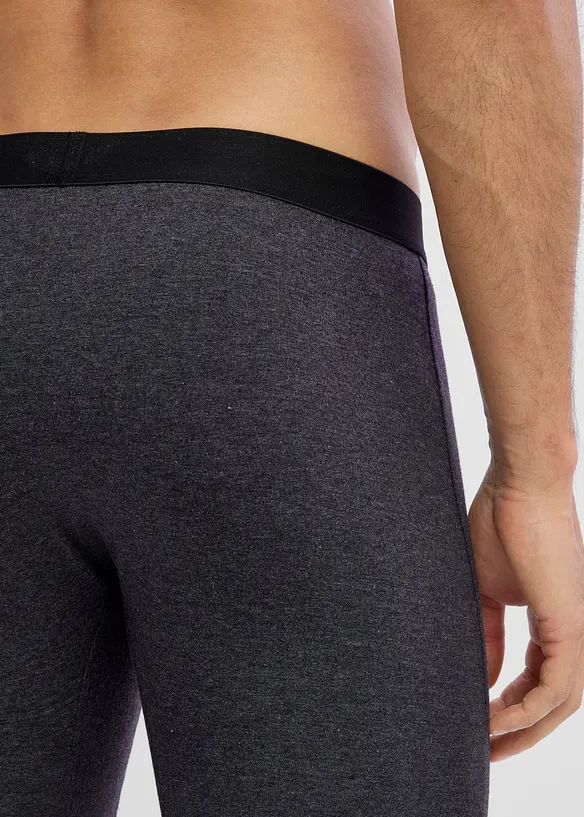 Boxer lunghi aderenti con cotone (pacco da 7), bonprix
