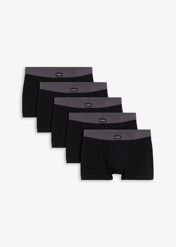 Boxer aderenti (pacco da 5), bonprix