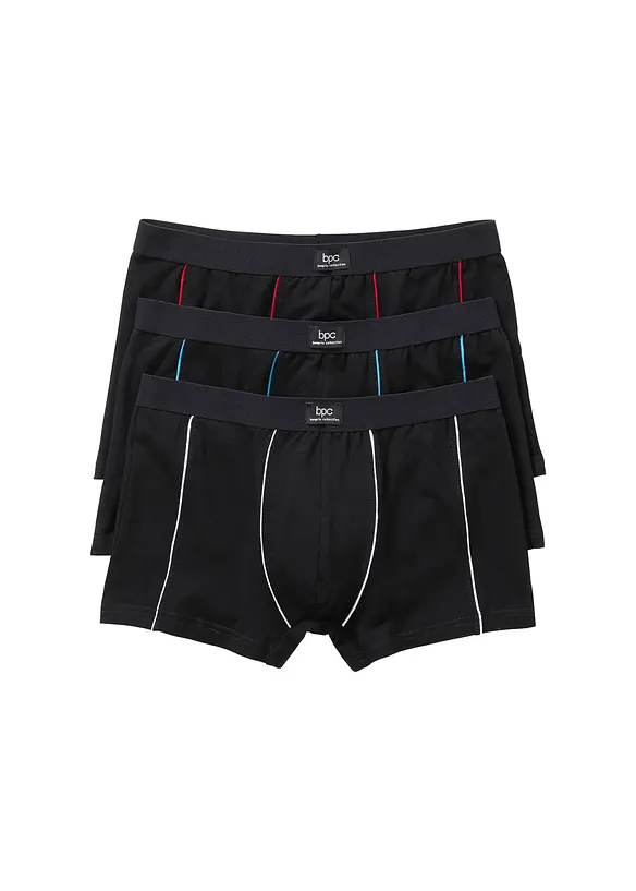 Boxer aderenti con cotone (pacco da 3), bonprix
