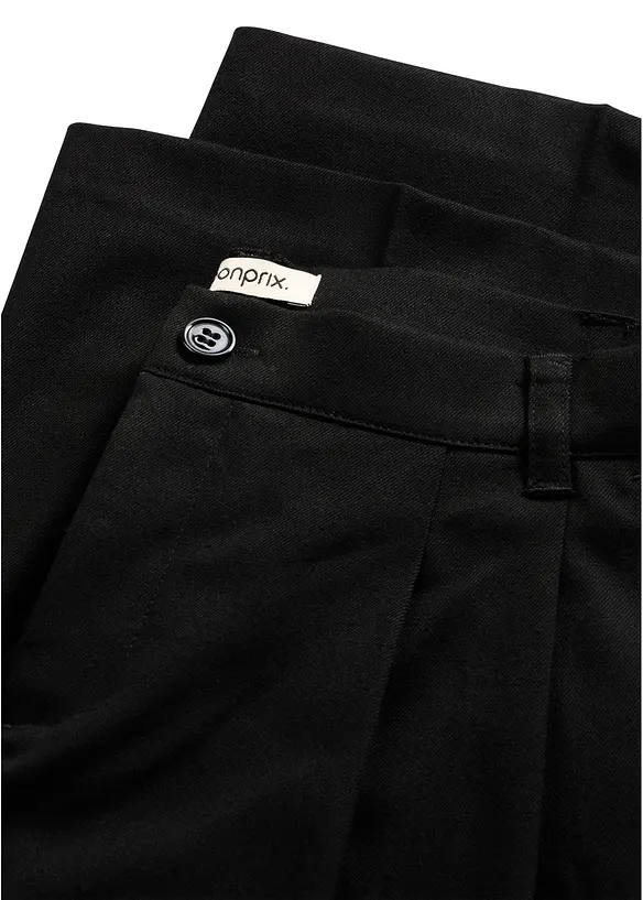 Pantaloni a palazzo con pinces, bonprix
