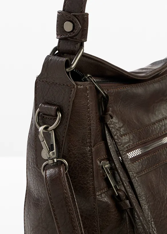 Borsa shopper con tasca esterna, bonprix