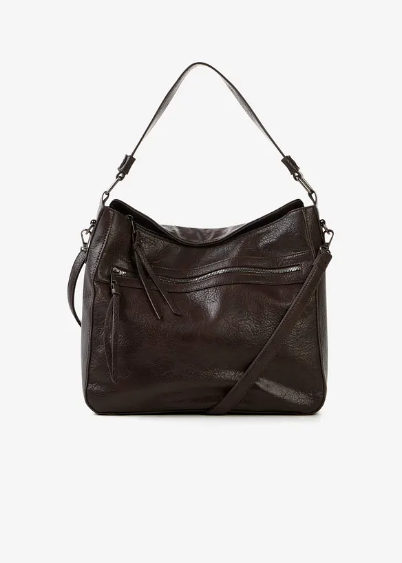 Borsa shopper con tasca esterna, bonprix