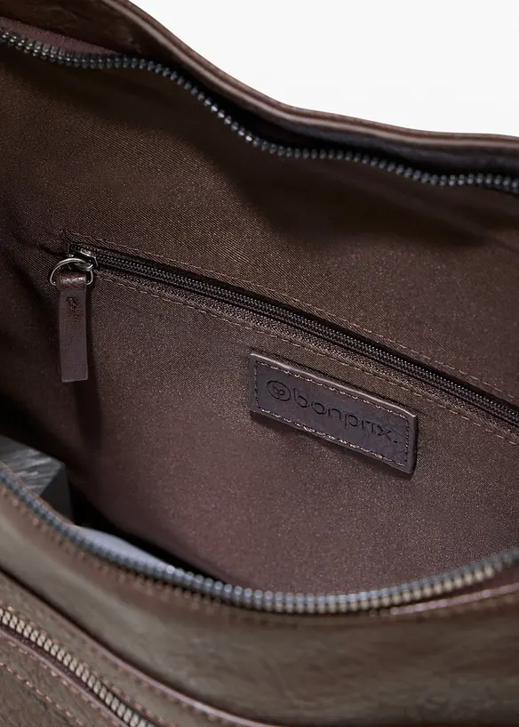 Borsa shopper con tasca esterna, bonprix