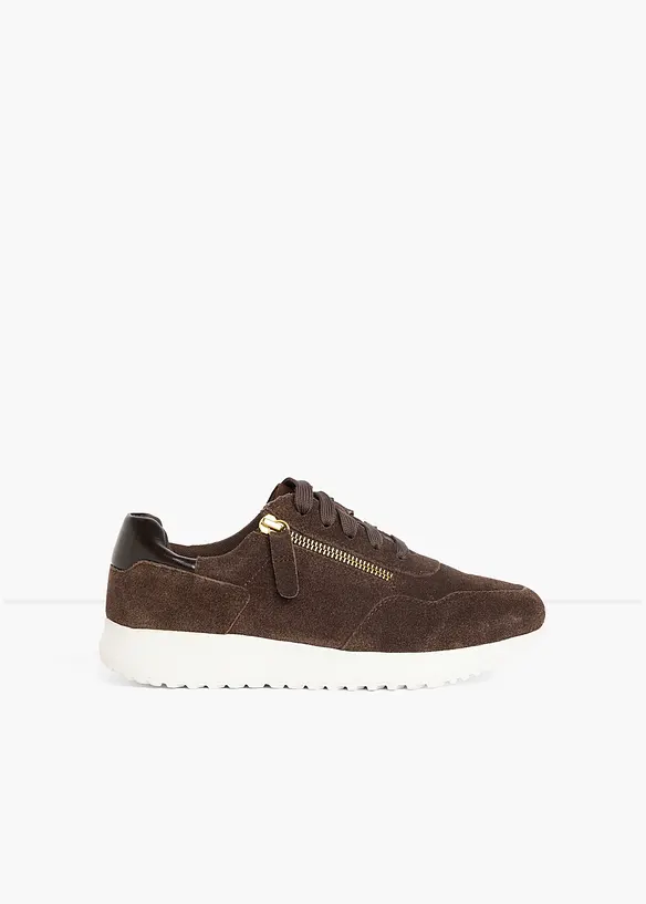Sneaker in pelle scamosciata, bonprix