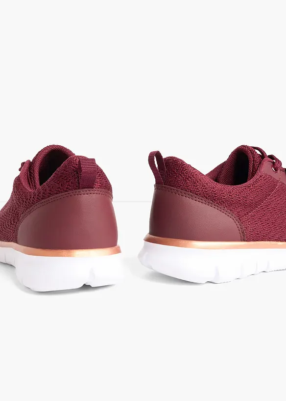 Sneaker comfort con soletta imbottita, bonprix