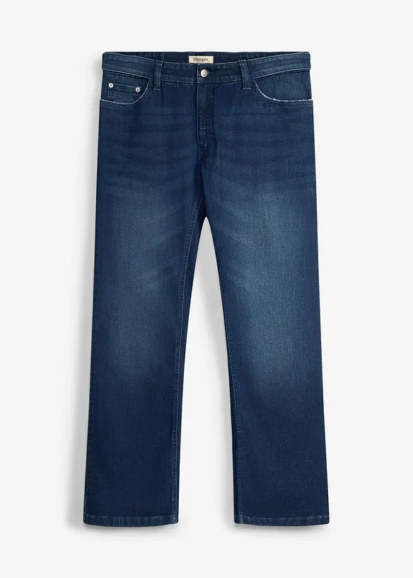 Jeans bootcut regular fit con vita elasticizzata, bonprix