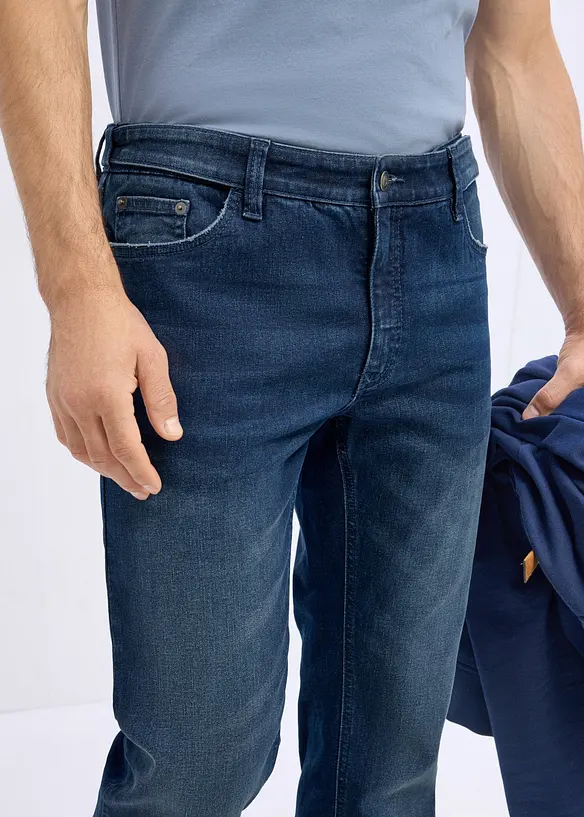 Jeans bootcut regular fit con vita elasticizzata, bonprix