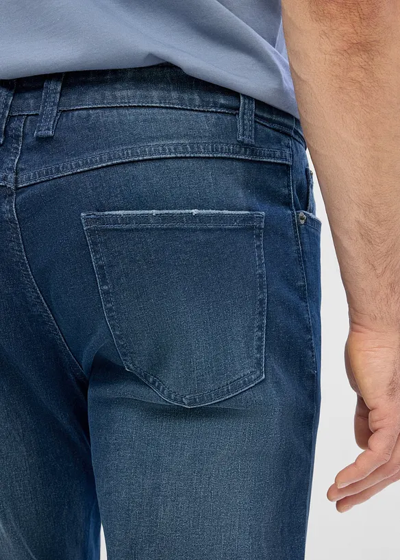 Jeans bootcut regular fit con vita elasticizzata, bonprix
