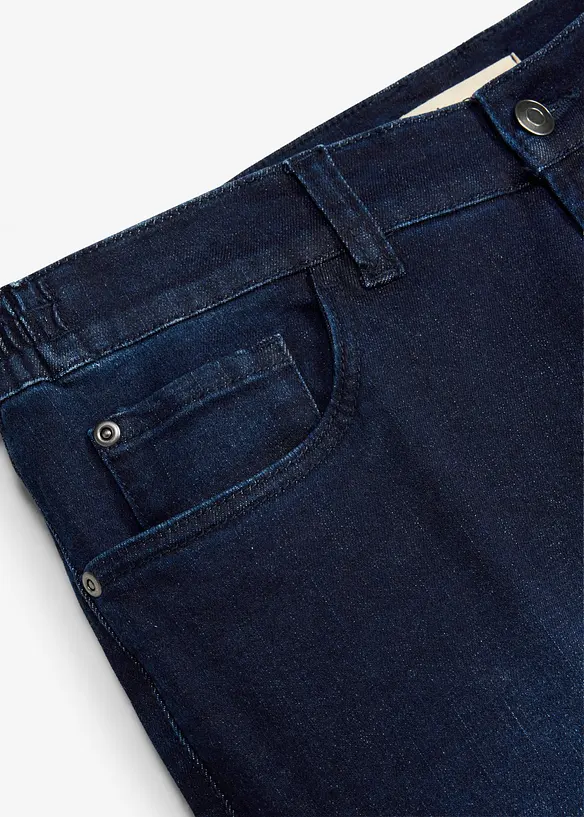 Jeans slim fit con vita elastica, straight, bonprix