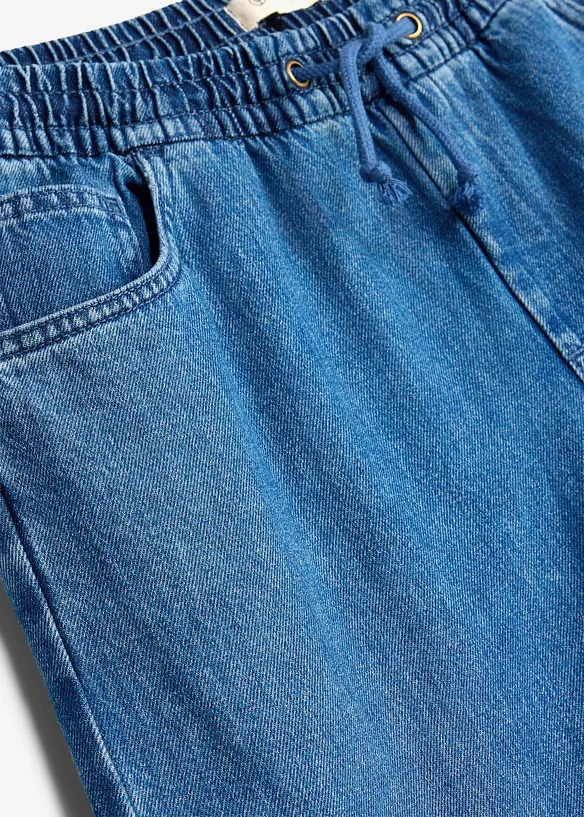 Jeans classic fit straight con elastico in vita, bonprix