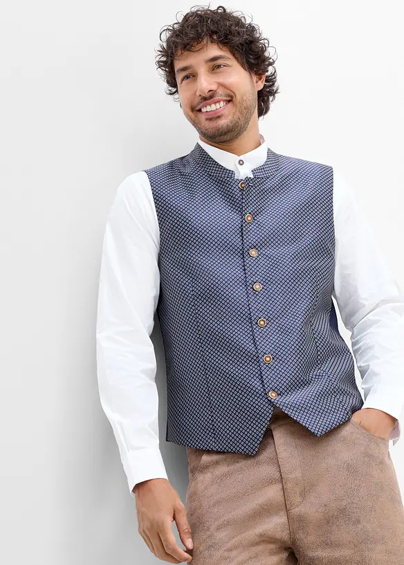 Camicia bavarese in cotone, regular fit, bonprix