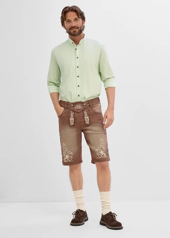 Camicia bavarese in cotone, regular fit, bonprix