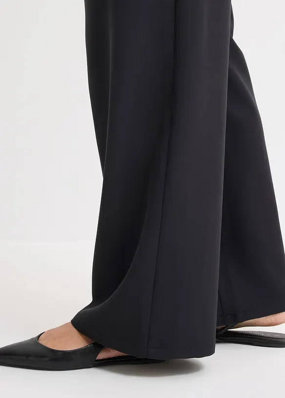 Pantaloni con pinces e vita comoda, bonprix