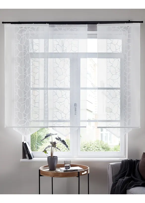 Tenda a pannello in tessuto jacquard (pacco da 1), bonprix