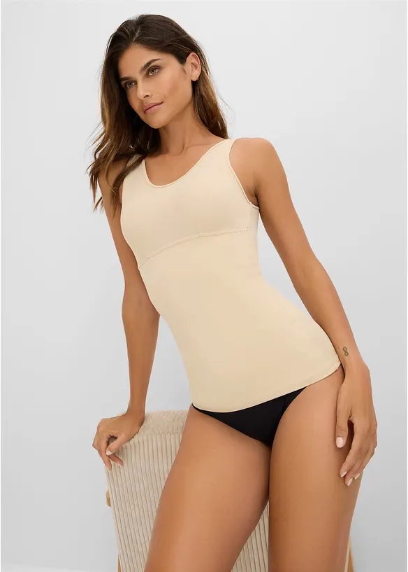 Top con effetto modellante forte, bonprix
