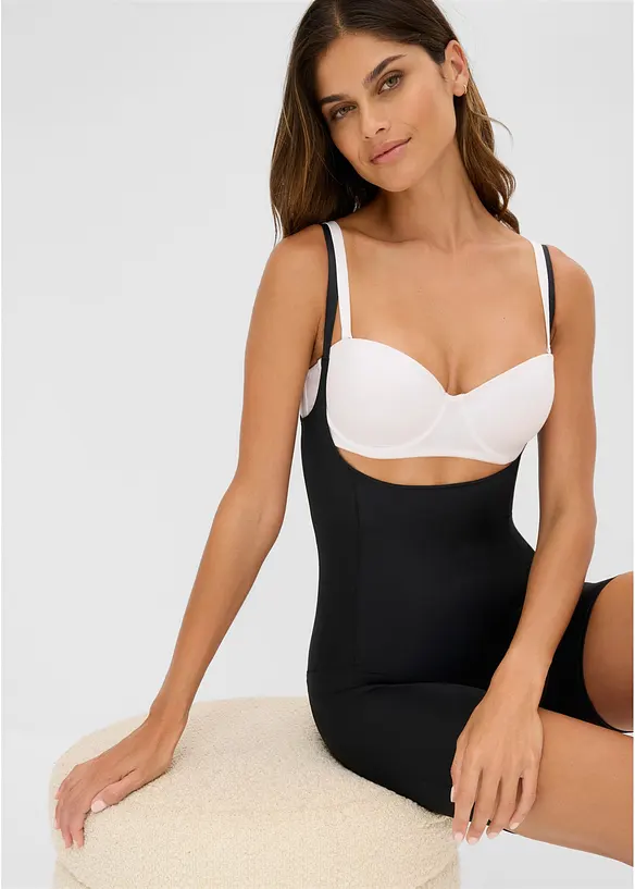 Tuta con effetto modellante medio, bonprix